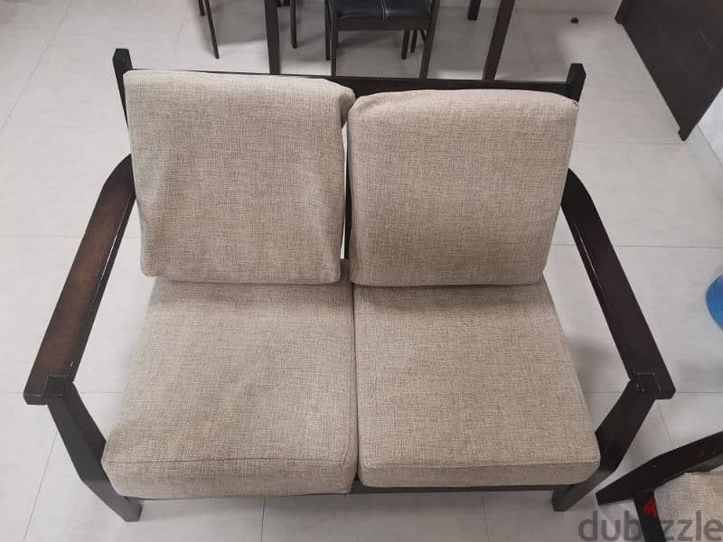 6 seater sofa (3+2+1) with two side table 0