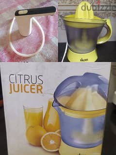 Chargeable electric water pump and electric orange juicer