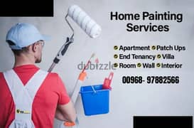 Apartment And villa painting service team available