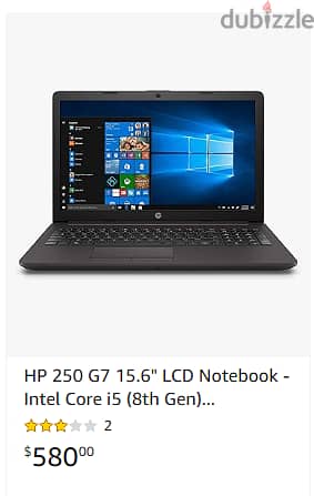 HP 250 G7 15.6" LCD Notebook 5