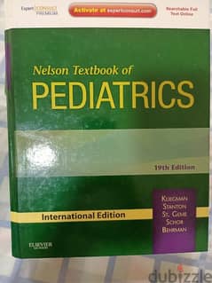 almost new peadiatric textbook with its CD