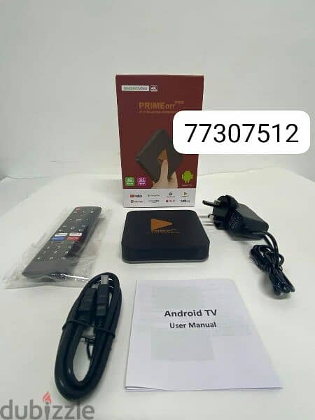 Android Tv Box with One year subscription 0