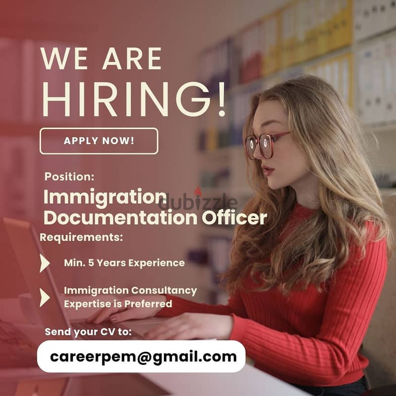 IMMIGRATION DOCUMENTATION OFFICER (FEMALE) 0