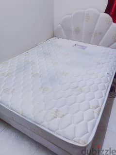 king size mattress with cot/base 200 x 150 x 20