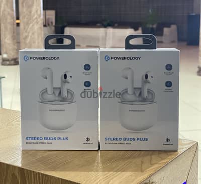 Powerology EarBuds Plus Siri Activation 4Hrs Play Time