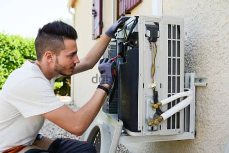 Ac maintenance fixing split window cassette