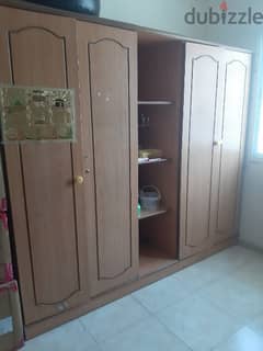 cupboard free but it don't have backside ply