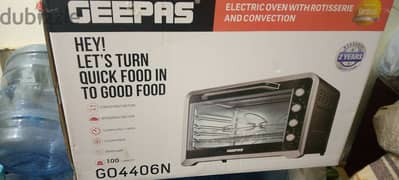 geepas oven