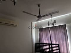Looking flatmate in a furnished 2BHK flat (one room and bathroom