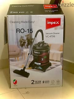 Impex Heavy duty Vaccum Cleaner