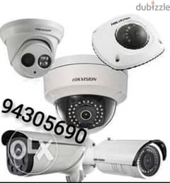 all type of CCTV camera intercom door lock fixing