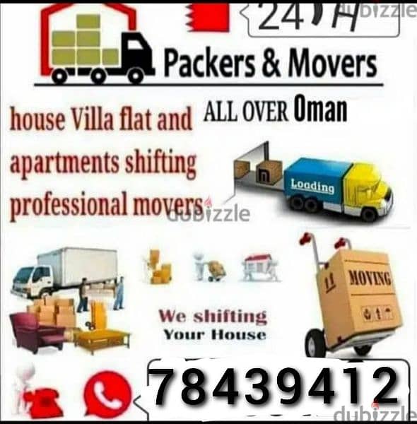 tarnsport house and shifting furniture fixing all Oman Movers 0