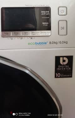 washing machine. . Samsung 8kg
