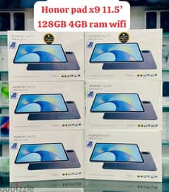 Honor pad X9 128GB woth 4ram 11.5 inch brand new with one year warrant