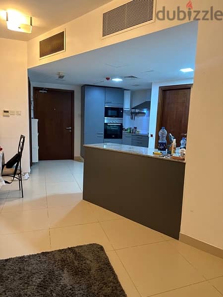 flat for rent 1 bhk in Muscat hills the links building 1