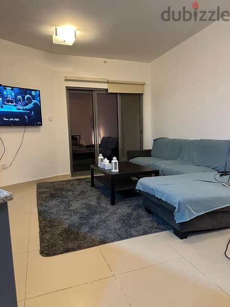 flat for rent 1 bhk in Muscat hills the links building 2