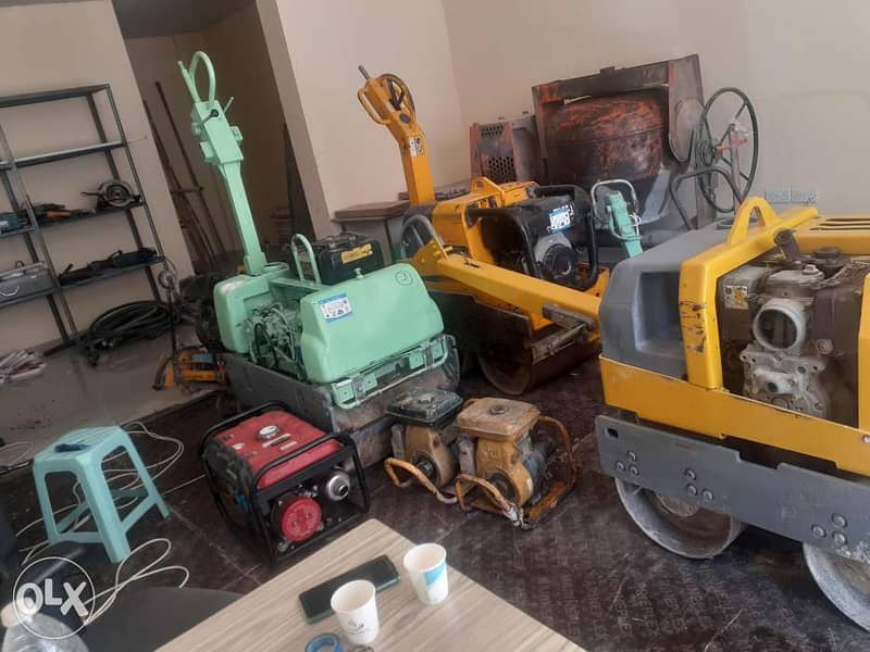For Rent and Reapring of construction equipment  Al Amrat 0