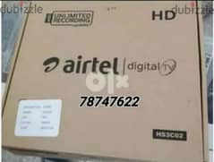 Airtel HD receiver with 6 month subscription Tamil Malayalam Telugu