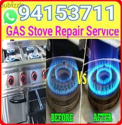 Gas Cooker Gas stove Gas cooking range repair low flame fix two color 0