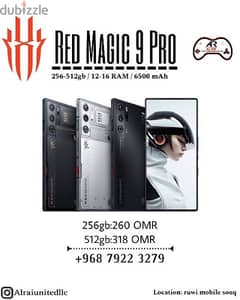 Red magic 9 pro brand new ,and more unique phone