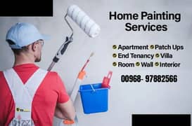 painter available for apartment and villa painting
