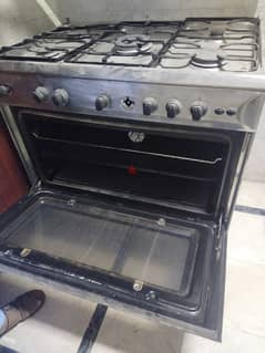 cooking burners with Oven
