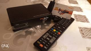 HD LNB and Dish TV HD Receiver Recordable with card 0