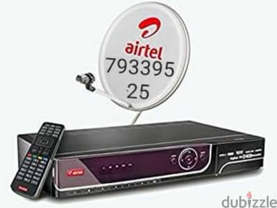 installation and mantines nileset Arabset dishtv Airtel