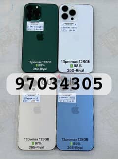 iPhone 13promax 128gb 88% battery clean condition