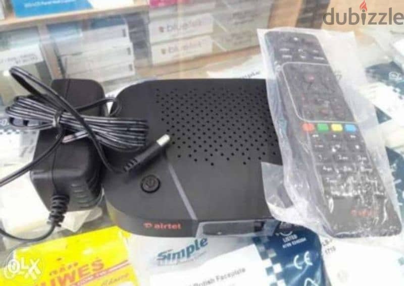 new hd Airtel HD box available 0