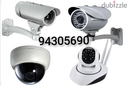 all type of CCTV cameras install