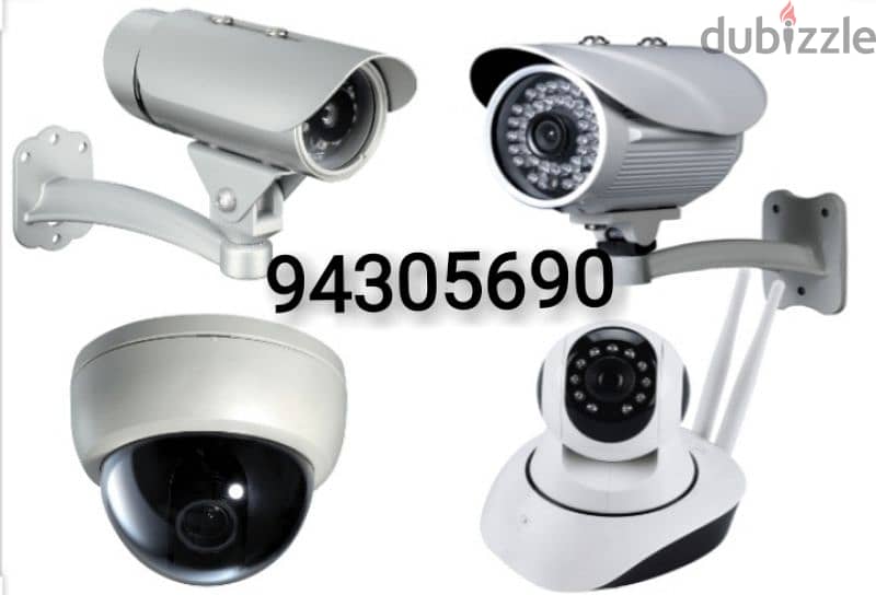 all type of CCTV cameras install 0