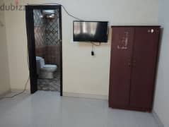 Room attached bathroom with furniture for rent in boshar