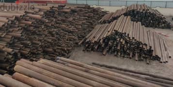 Material: HMS Line Pipe   Size : OD : 6 inch , Thickness : 5 mm ,