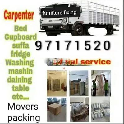 The mover's House shifting Carpenter Pickup Truck rental