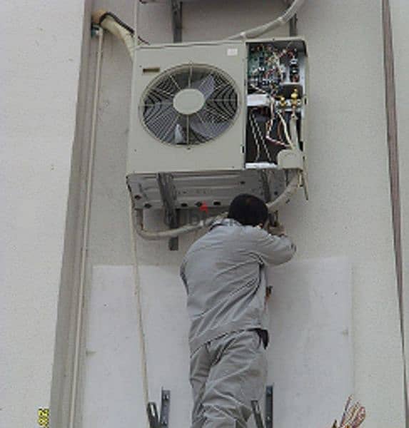 Installation ac split window cassette 0