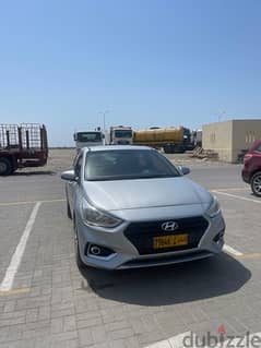 هيونداي أكسنت 2020 Oman car first owner service in company