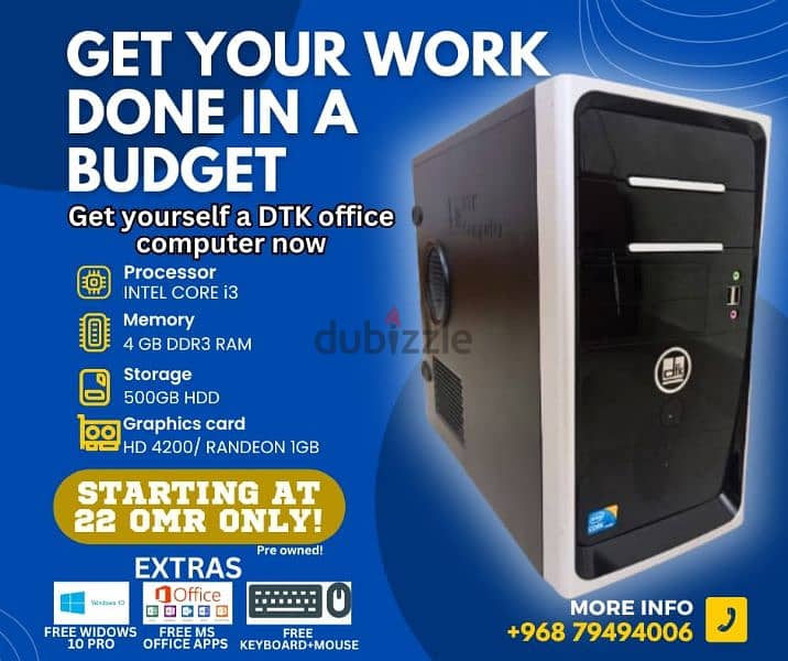 i3 office Computer for sale 0
