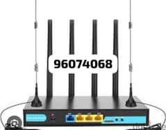 WiFi Shareing Solution cabling configuration and home service. 
p