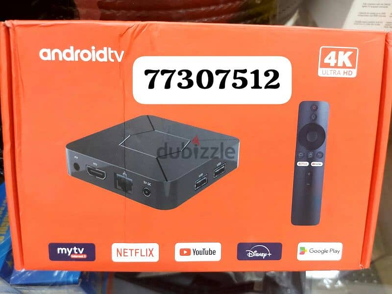 New 5G daul band wifi 4K tv Box with Bluetooth Remote. 0