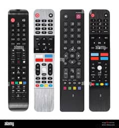 all type of TV remote available