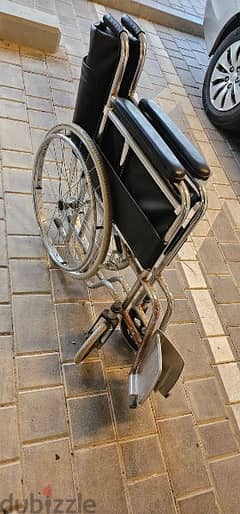 wheelchair and crutches