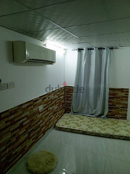 Room attached bathroom and kitchen for rent in ghubra 94254177 0