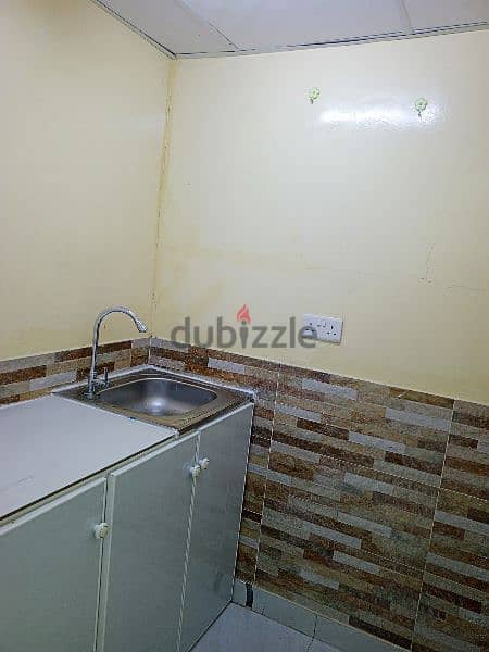 Room attached bathroom and kitchen for rent in ghubra 94254177 2