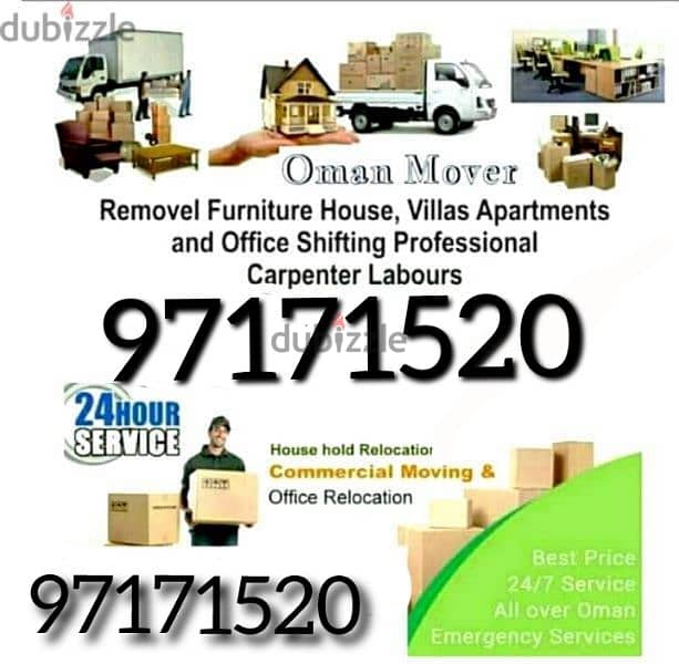 OMAN MOVERS SERVICE TRANSPORT 24HOURS 0