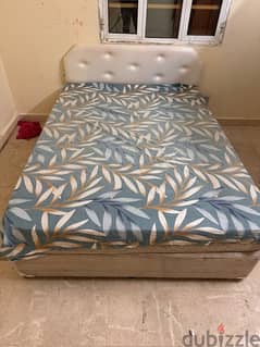 used double bed with matress