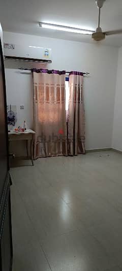 Single Room Available In Ghubrah Ladies Only 
 ( Semi Furnished )