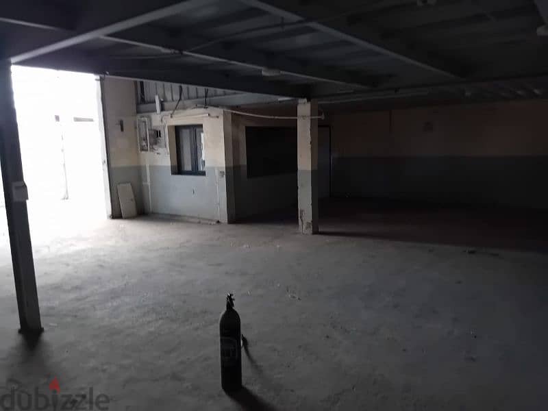 400 SQ meter commercial warehouse store for rent in walja 1