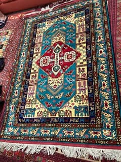 Turkmen hand knotted carpets