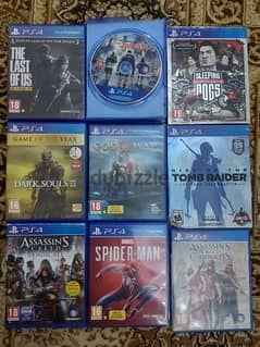 PS4 GAMES for sale